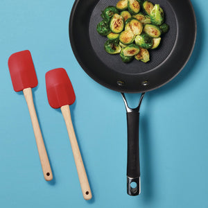 Meyer 2 Piece Set - Heavy Duty Silicone Spoonula and Spatula - Pots and Pans