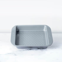 Meyer Bakemaster 2-Piece Bakeware Set - 23cm/9" Square Cake Pan + Mini Oven Roaster - Pots and Pans