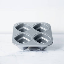 Meyer Bakemaster 2-Piece Bakeware Set - 12 Cup Mini Muffin Pan + 4Cup 2Tier Square Cake Pan - Pots and Pans