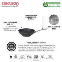 Circulon Infinite Non-Stick + Hard Anodized Stirfry 26cm (Gas & Induction Compatible) - Pots and Pans