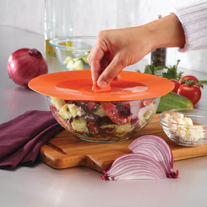 Meyer Silicone Suction Lid 34cm - Food Freshness Saver Cover - Pots and Pans