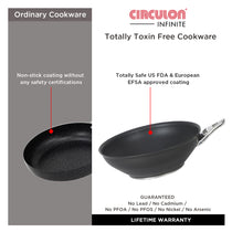 Circulon Infinite Non-Stick + Hard Anodized Stirfry 26cm (Gas & Induction Compatible) - Pots and Pans