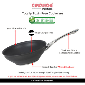 Circulon Infinite Non-Stick + Hard Anodized Stirfry 26cm (Gas & Induction Compatible) - Pots and Pans