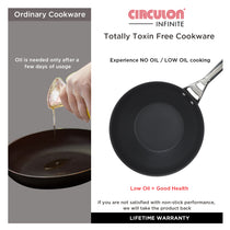 Circulon Infinite Non-Stick + Hard Anodized Stirfry 26cm (Gas & Induction Compatible) - Pots and Pans