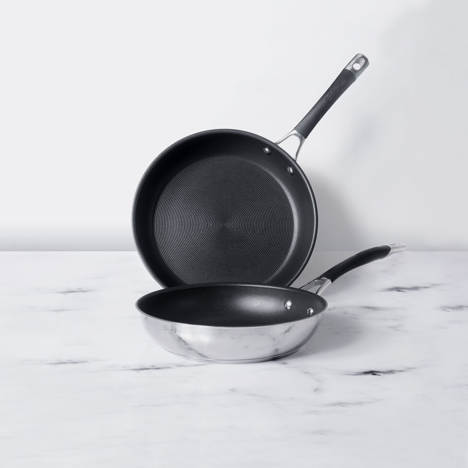 Circulon Momentum 2pcs Non-Stick Frypan Set (22cm+25cm) - Pots and Pans